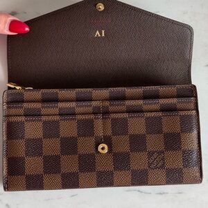 Sarah Louis Vuitton Wallet (Monogrammed on the side).
